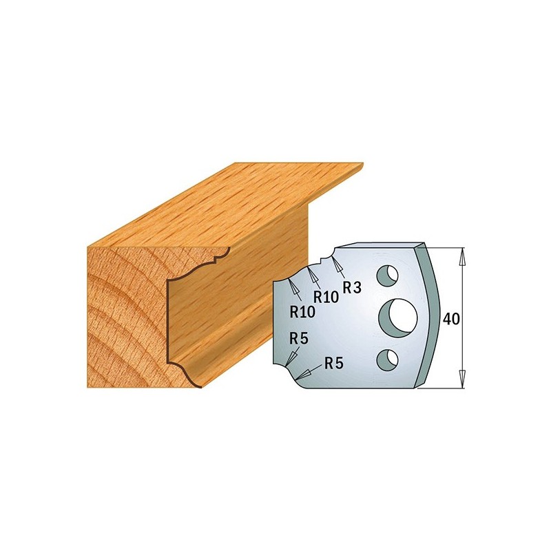 Coltelli sagomati 690.079 Limitatori 691.079